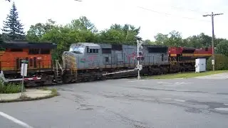 NS 205 with TFM & KCS Orange To Farley, MA.