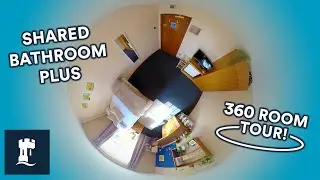Shared Bathroom Plus - 360&deg; room tour | Accommodation | University of Nottingham