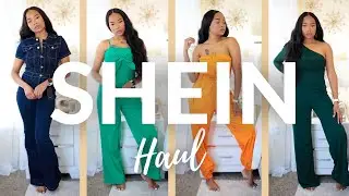 SHEIN Clothing Haul | Trying On Different Rompers