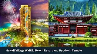 Part 3. Hawaii Adventure. Hilton Hawaiian Village. Byodo in Temple Disney Wonder Vancouver to Hawaii