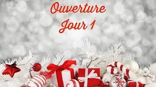 *Ouverture* Jour 1 de nos calendriers de l'avent *Scrap.gogouette*
