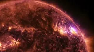 Stunning Solar Flare footage in 4K!