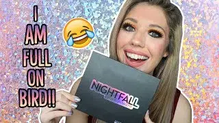 THE MAKEUP SHACK NIGHTFALL PALETTE REVIEW! | Kenzie Scarlett