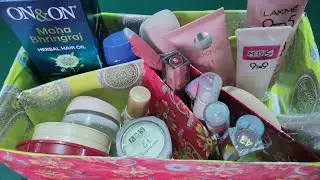 DIY Makeup Organizer Box | Cardboard Cosmetic Box Making at Home | Craft N11