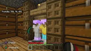 Minecraft Ao Vivo! | CADE A ELYTRAAAA | Vem Chegando, Nois &Eacute; Br HueHue