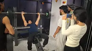 Incline Bench Press Pr | Mini Cut Day 7