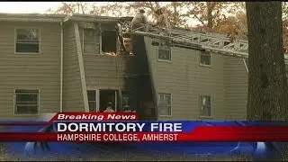 Fire at Hampshire College dormitory