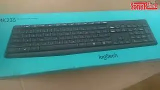 Unboxing logitech MK235 Wireless keyboard and mouse in Hindi