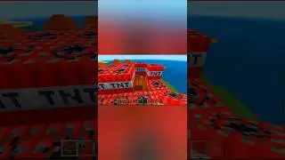 Minecraft Tnt Village 2 #minecraft#minecraftshorts#shorts#tnt#village#shortvideo