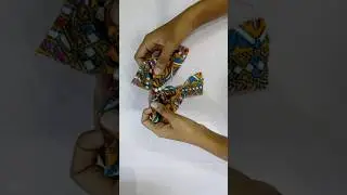 Diy Ankara Bow | DIY Ankara Bow Tutorial | Easy & Beautiful Fabric Hair Bow✅