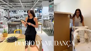comprando o que falta pro apartamento & dia de faxina || diário da mudança