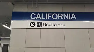 (Walkthrough) Stazione CALIFORNIA (M4 Metro Milano)