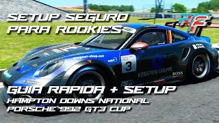 rFactor 2 Online - SETUP SEGURO PARA ROOKIES - Hampton Downs - Porsche 992 GT3 GB Cup