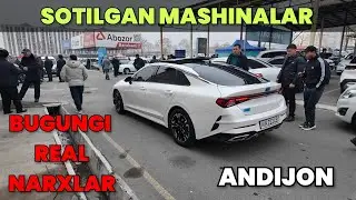 REAL NARXLAR. 16-YANVAR. ANDIJON MASHINA BOZORIDAN SOTILGAN MASHINALAR 
