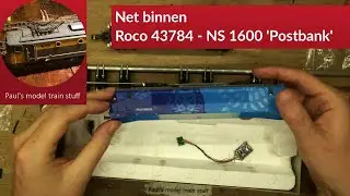 Net binnen: Roco 43784 - NS 1600 'Postbank'