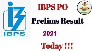IBPS PO prelims Result 2021 Today !!!