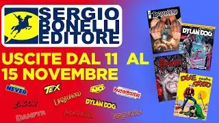 EDICOLA TIME 14 - USCITE BONELLI dal 11 al 15 NOVEMBRE - UNA SETTIMANA RICCA IN LIBRERIA