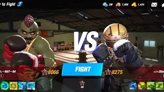 Boxing star - first tough fight along with my gold chains