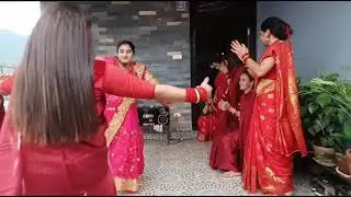 Teej Dance 2081 #nepaliteejsong#nepalimusic#alisabasnet#nepalilokgeet#bishnumajhi