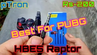 pTron HBE5 Raptor Earphones Unboxing & Review | Best earphones for PUBG Mobile under Rs-200.