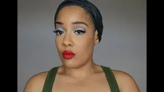 Client Makeup Tutorial | Silver Glitter Eyes