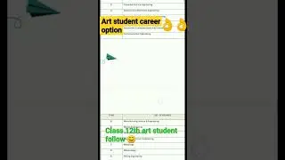 2023 art student career option ,🤘🧑 important course,job, etc 🇮🇳🇮🇳🇮🇳🇮🇳 #youtubeshort # art students🙏