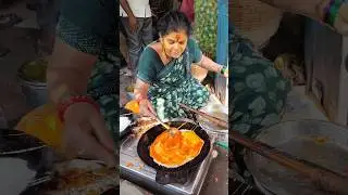 Egg Dosa🥚in Tirupati😋| egg dosa preparation in telugu🤩#food #telugu #shorts #streetfood
