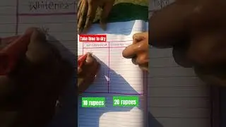 Difference between whitener and correction tape fluid #shortsfeed #trending #new #subscribe