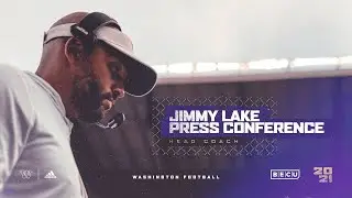 FB: Head Coach Jimmy Lake Press Conference x Michigan Week (9.6.21)