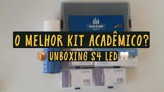 UNBOXING KIT ACADÊMICO SCHUSTER S4 LED ODONTOLOGIA