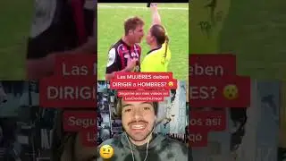 Este JUGADOR se CALENT&Oacute; con esta MUJER 😮 | El enojo contra una &aacute;rbitro femenina por un offside