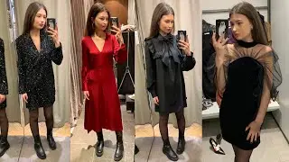 НАРЯДНЫЕ ПЛАТЬЯ и ТУФЛИ на ЗИМУ 2021|  ZARA, Reserved, &otherstories, Massimo Dutti