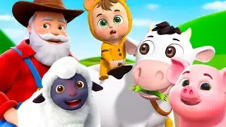 Old MacDonald Had a Farm | Animal Farm Song | Top English Nursery Rhymes By Lalaleo