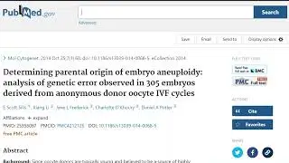 Reversing Roe v Wade?  Information from the primary scientific literature on abortion