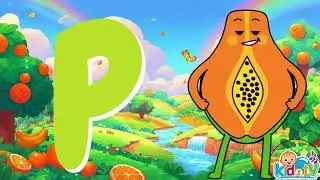 🍉 Песенка про фрукты и алфавит от А до Я. Вкусное обучение!