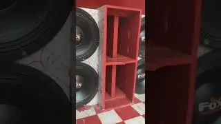 ALTO FALANTE FOX 600 RMS TOCANDO FORTE COM M&Oacute;DULO BANDA ICE 3500