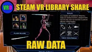 VR-D Battles AI in a Virtual Reality Technothriller: Raw Data Gameplay!