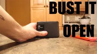 Открытие внешнего жесткого диска Western Digital My Passport Ultra 1 ТБ USB 3.0