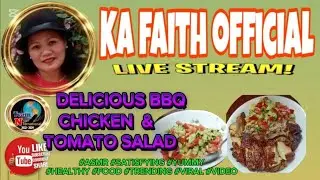 DELICIOUS BBQ CHICKEN & TOMATO SALAD#ASMR #SATISFYING #YUMMY #HEALTHY #FOOD #TRENDING #VIRAL #VIDEO