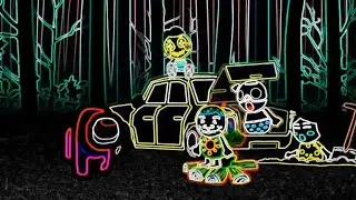Mini Crewmate Kills Bad Parenting Characters | Among us .