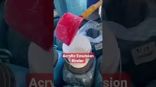 Acrylic Emulsion Binder formulation #businessaks #paints