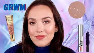 GRWM nowe pudry z NAM, fioletowy tusz PUPA i fantastyczny róż w kremie SENSIQUE💄