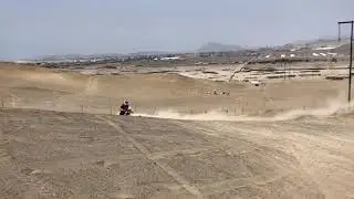 Matthias Walkner beim Training f&uuml;r die Rallye Dakar