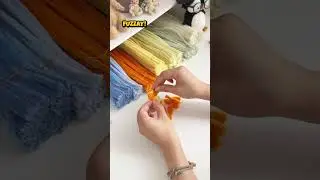 Create a Pipe Cleaner Flower in 1 Minute!🌻| Easy DIY #Fuzzay #pipecleaners #tutorial #shorts
