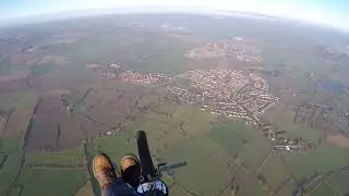 Flying my parajet maverick 185 with dudek universal 1.1 and airone pro trike
