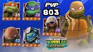 TMNT Legends PVP 803 - Leonardo Space, Mikey Classic, Donnie Classic, Raphael Vision, Mikey Vision