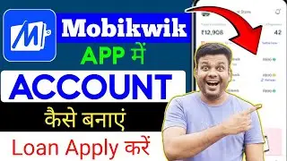 How To Create Account In Mobikwik App | Mobikwik App Me Account Kaise Banaye | New Loan App 2025