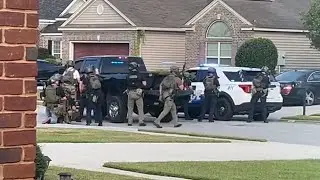 Heavy police presence near Canebrake Road in Savannah