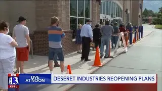 Deseret Industries reopens several of its thrift stores