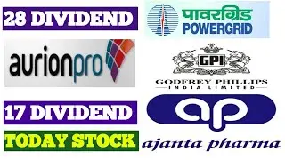  Power grip.ajanta pharma.godfrey india aurionpro solutions dividend bonus slip stock analysis